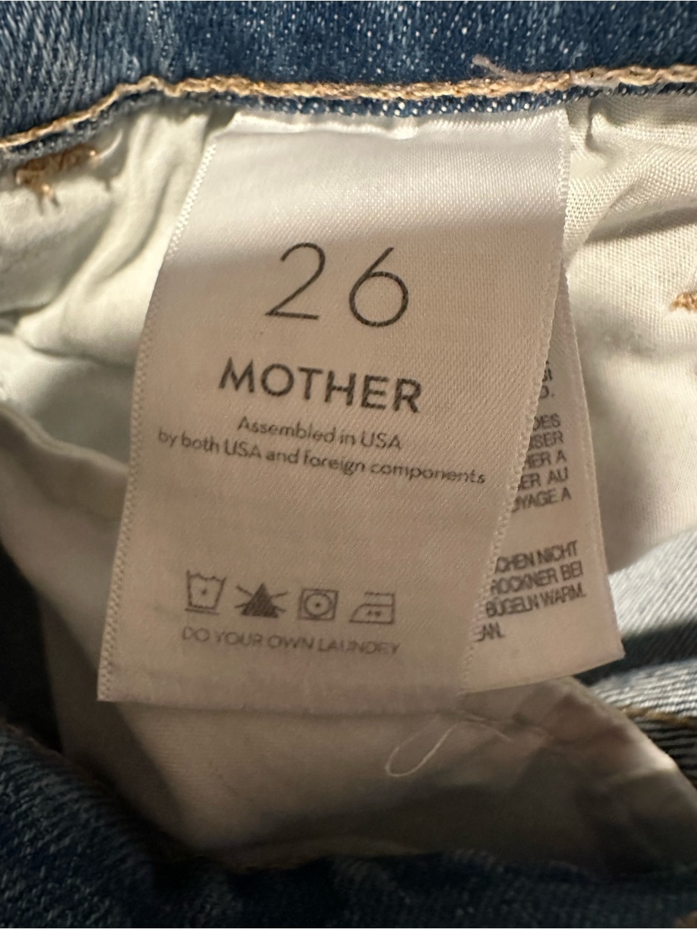 MOTHER The Hustler Ankle Fray Thrilling Shots Distressed Raw Hem Jeans - Picture 6 of 16